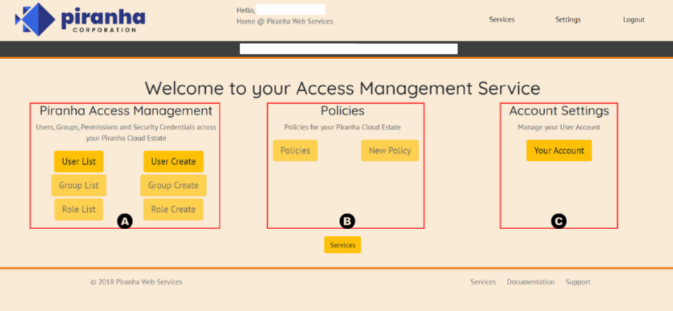 Object Organisation Service Menu Object Organisation Service Menu
